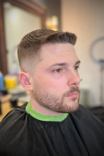 Precision Skin Fade with seamless blending - Cata Luxury Barber Room Miami